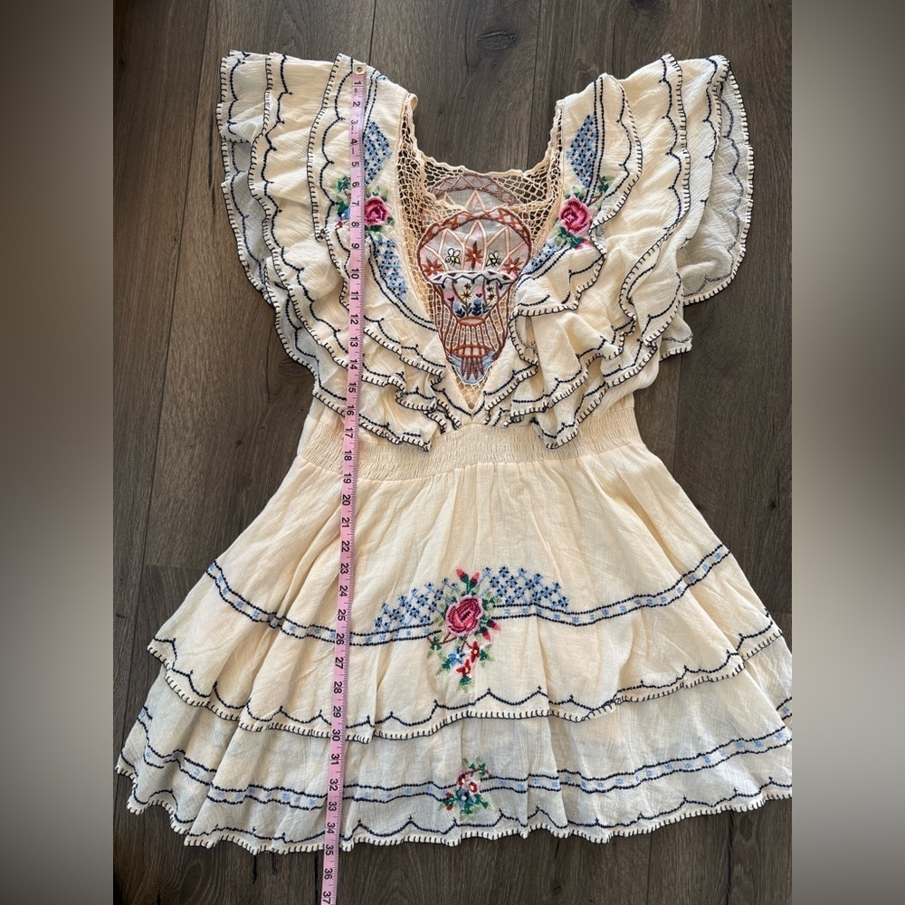 NWT Fillyboo Whimsy Hot Air Balloon Tiered Ruffle Mini Dress Size Large - Picture 15 of 15